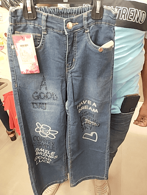 dark blue cotton lycra jean - 21510018 - Zoom Image - 0