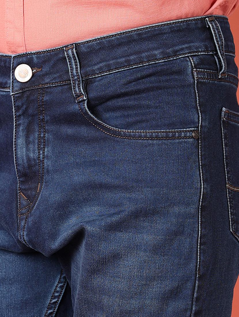 men solid mid rise slim fit jean - 21510040 - Standard Image - 5