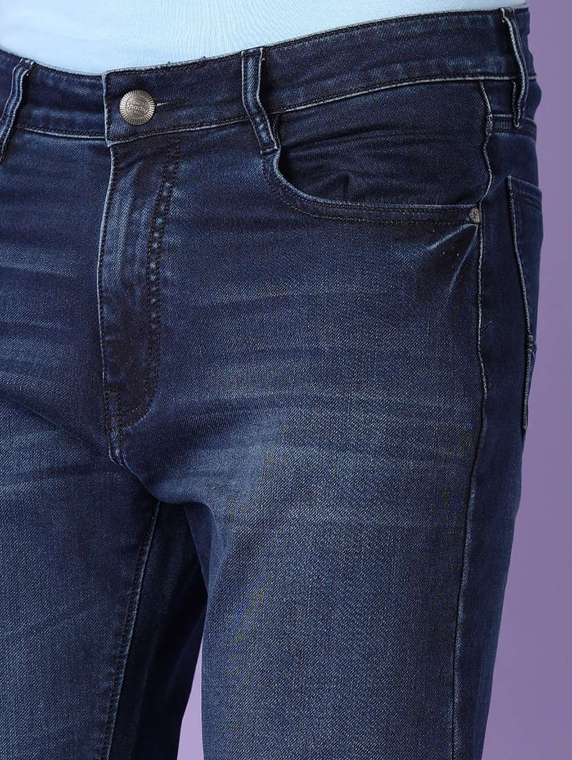 men solid mid rise relaxed fit jean - 21510131 -  Standard Image - 5