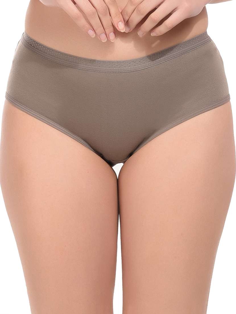 pack of 3 multi coloured hosiery hipster panty - 21510424 -  Standard Image - 3