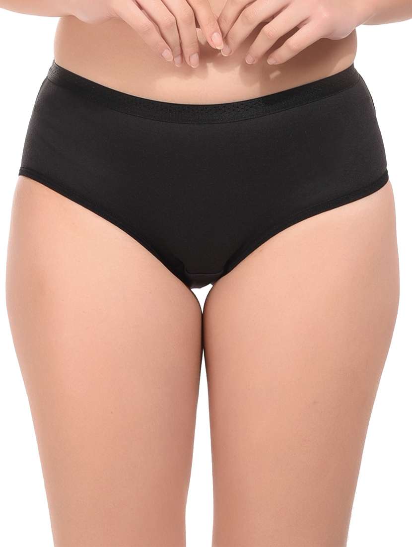 pack of 3 multi coloured hosiery hipster panty - 21510424 -  Standard Image - 5