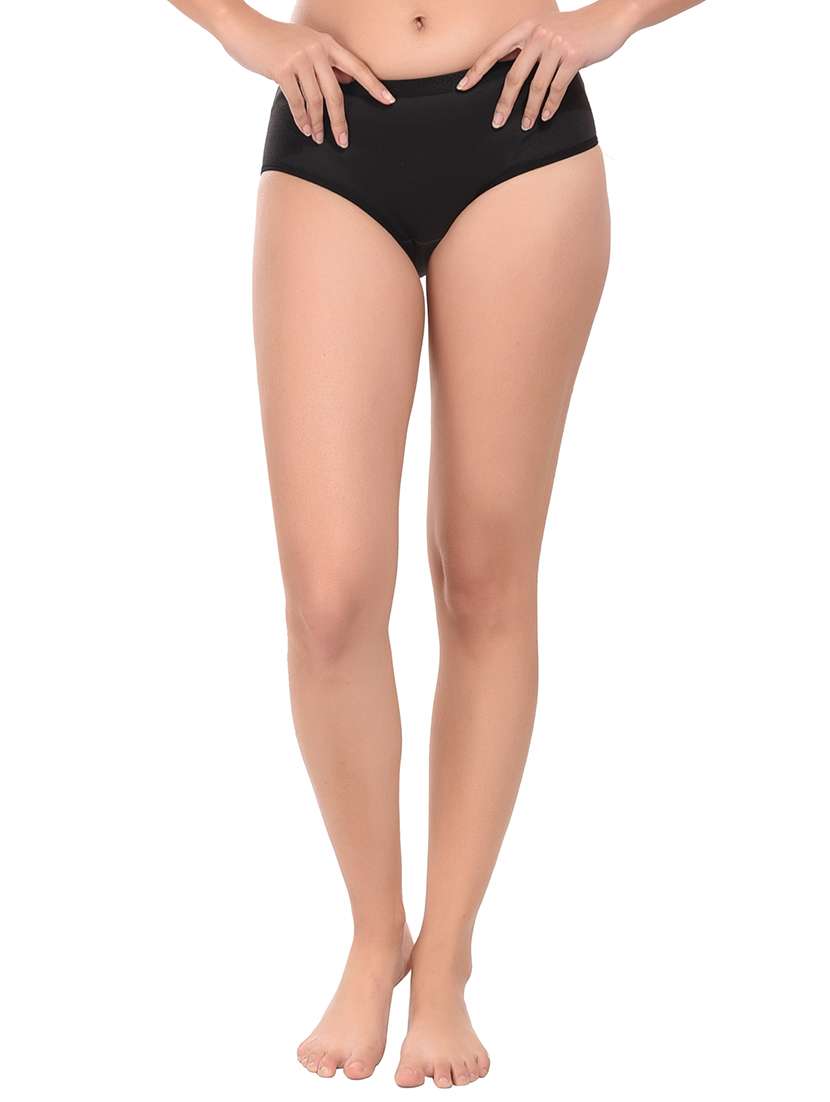 pack of 3 multi coloured hosiery hipster panty - 21510424 -  Standard Image - 8