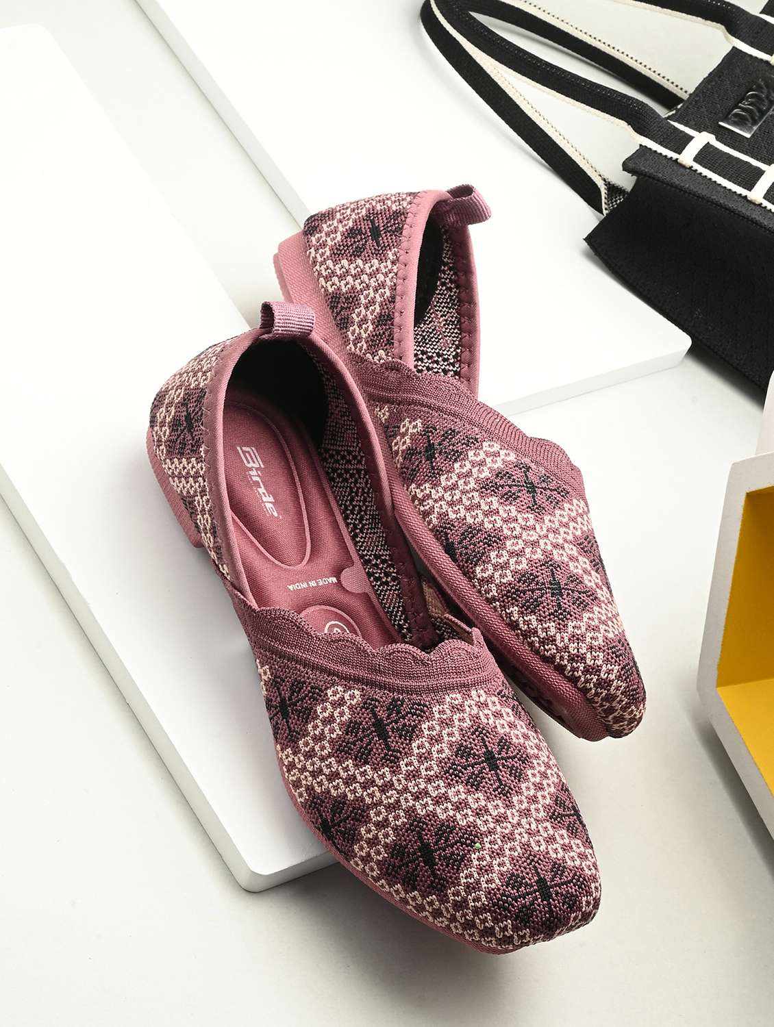 women pink slip on ballerina