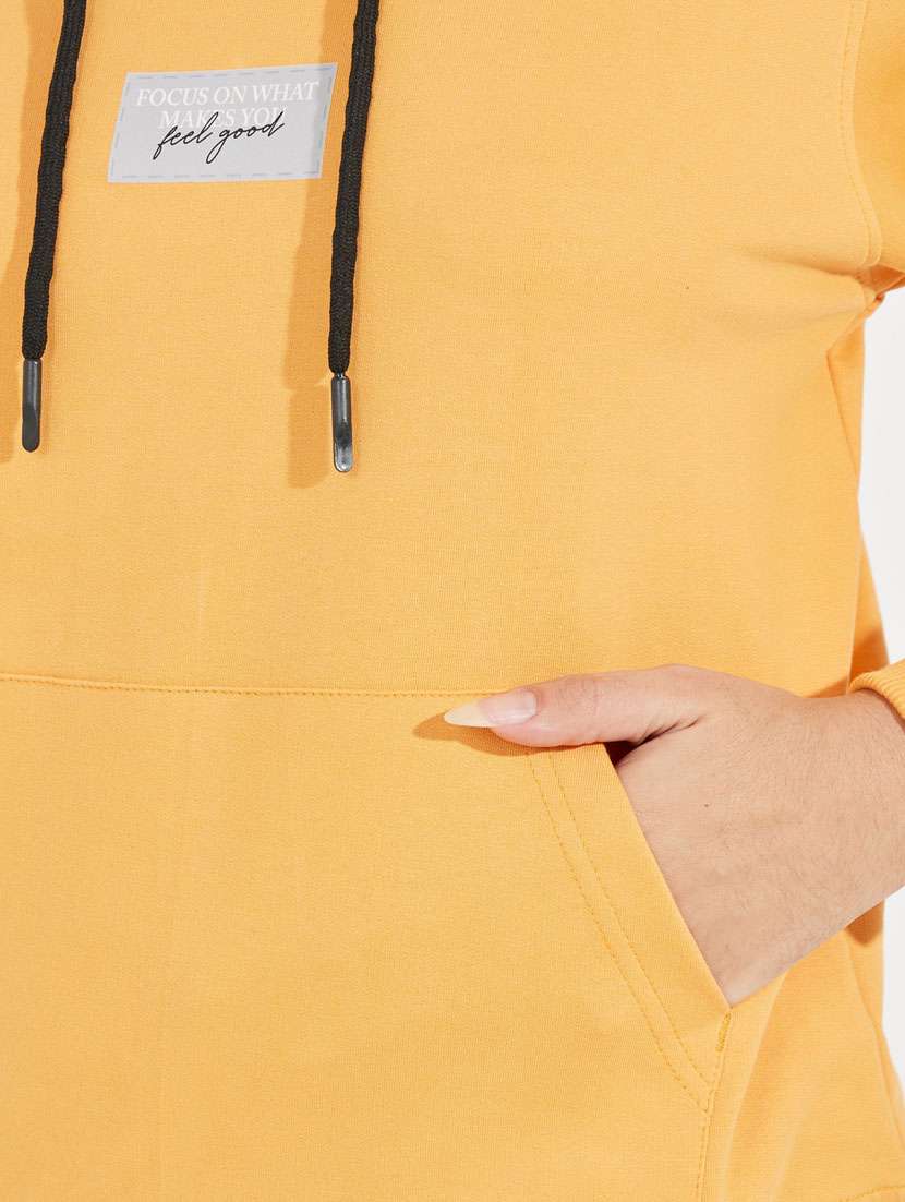 women chest print long sleeve sweatshirt - 21510638 -  Standard Image - 3