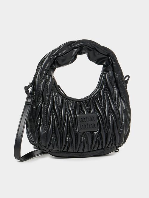 women black solid handbag - 21510725 -  Standard Image - 0