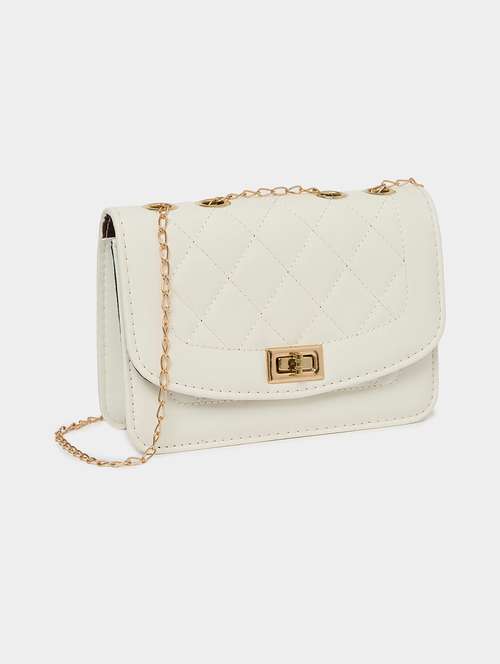 women white textured handbag - 21510730 - Standard Image - 0
