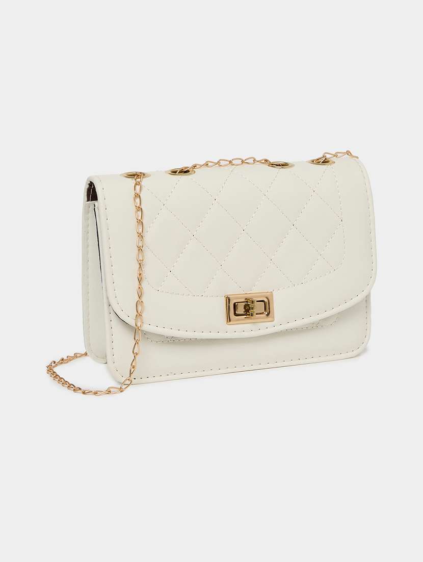 women white textured handbag - 21510730 - Zoom Image - 0