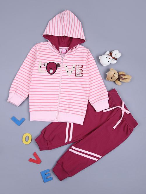kids printed full length twin set - 21510782 -  Standard Image - 0