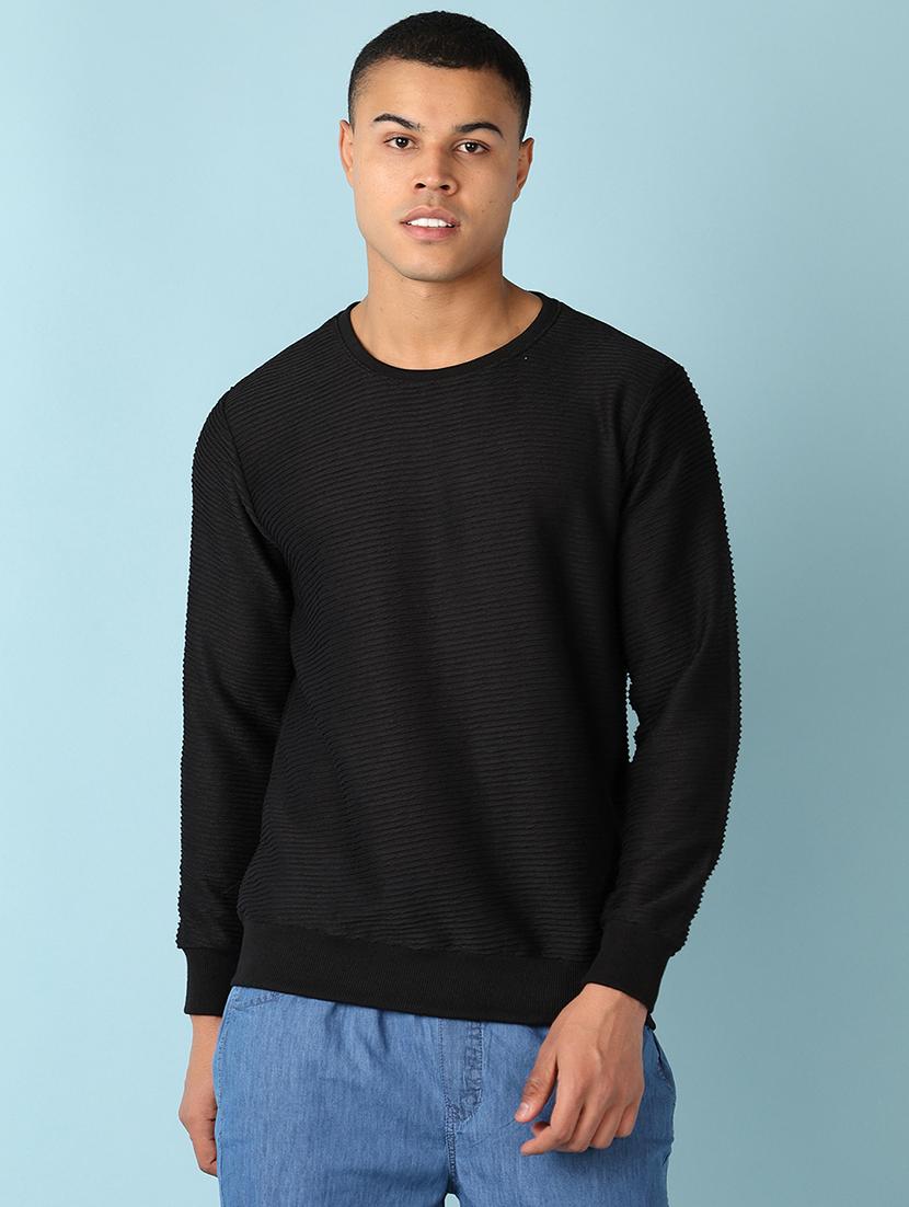 men solid long sleeve t-shirt - 21510788 -  Zoom Image - 0