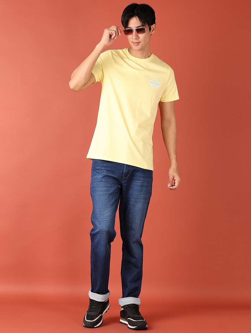 men front & back print short sleeve t-shirt - 21510803 -  Standard Image - 3