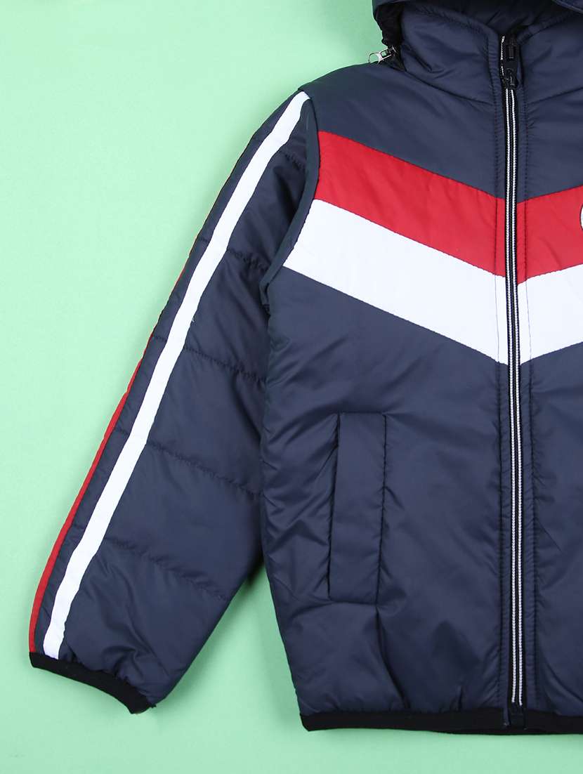 boys color block long sleeve bomber jacket - 21510812 -  Standard Image - 3