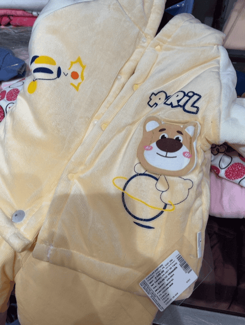 yellow imported twin sets & dungree - 21510815 -  Standard Image - 0