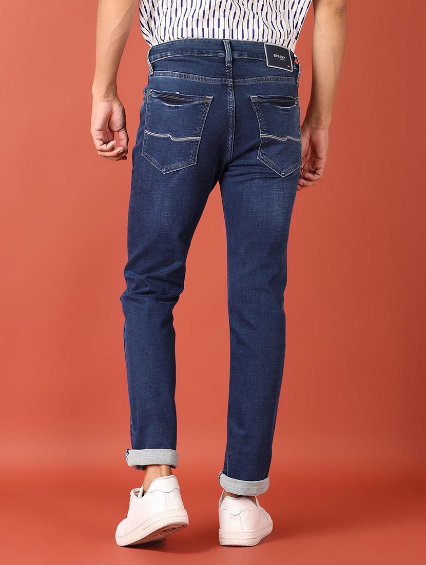 men solid mid rise slim fit jean - 21510902 - Standard Image - 3