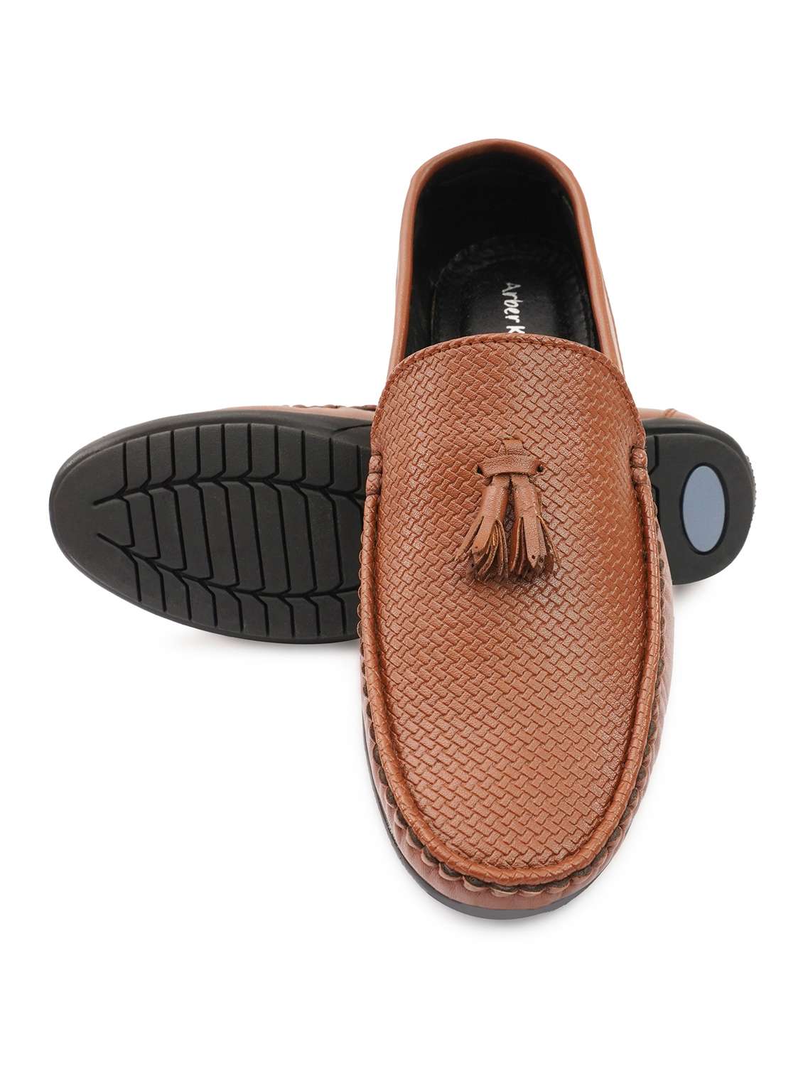 men slip on tassle detailing loafers - 21511011 - Standard Image - 3