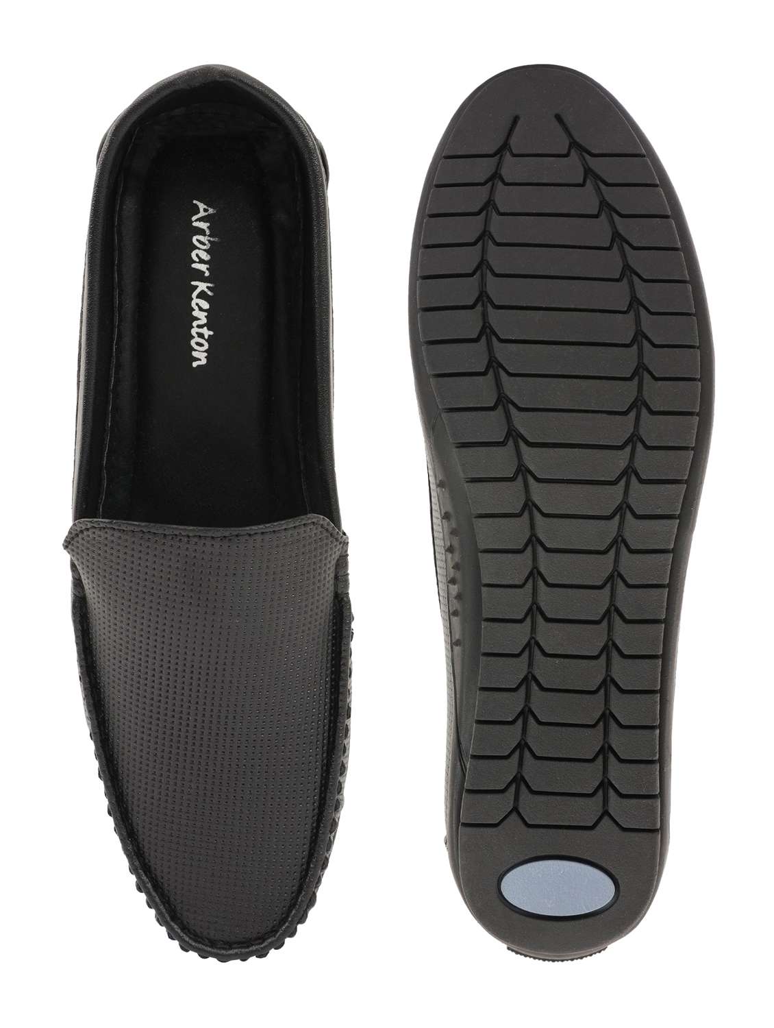men black slip on loafer - 21511012 - Standard Image - 3
