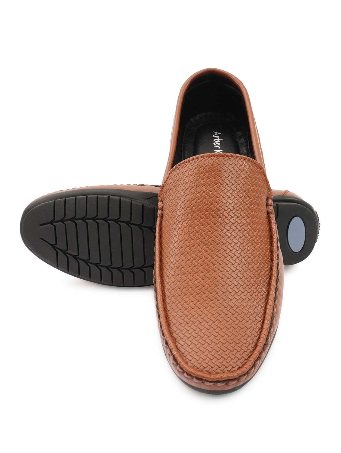 men tan slip on loafer - 21511013 - Standard Image - 3