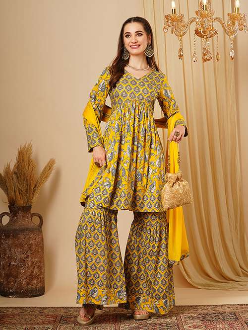 Kurta Sharara Set