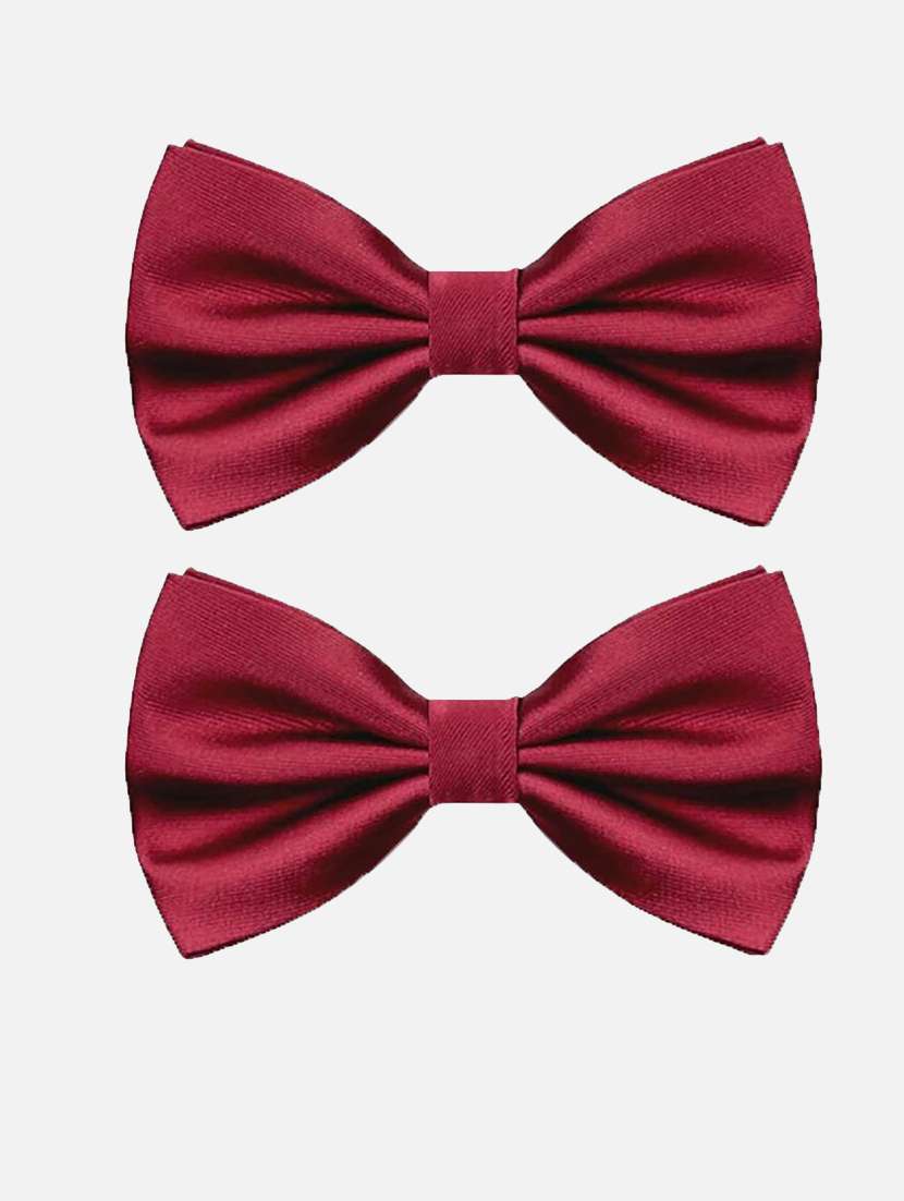 set of 2 multi coloured cotton blend bow - 21511093 - Zoom Image - 0