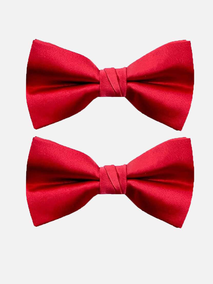 men pack of 2 plain bow ties 