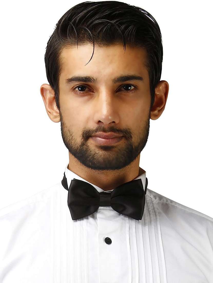 men pack of 2 plain bow ties - 21511111 - Standard Image - 3