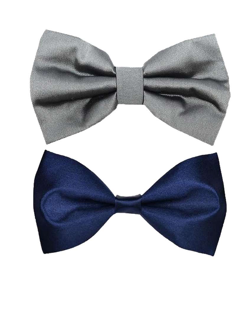 men pack of 2 plain bow ties - 21511121 - Zoom Image - 0