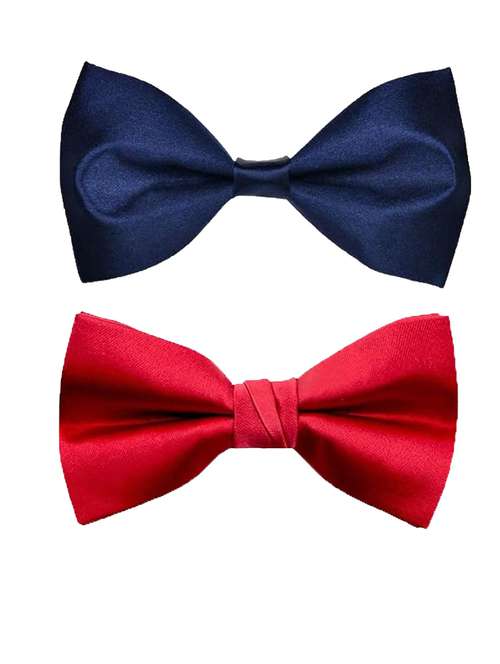 men pack of 2 plain bow ties  - 21511124 -  Standard Image - 0
