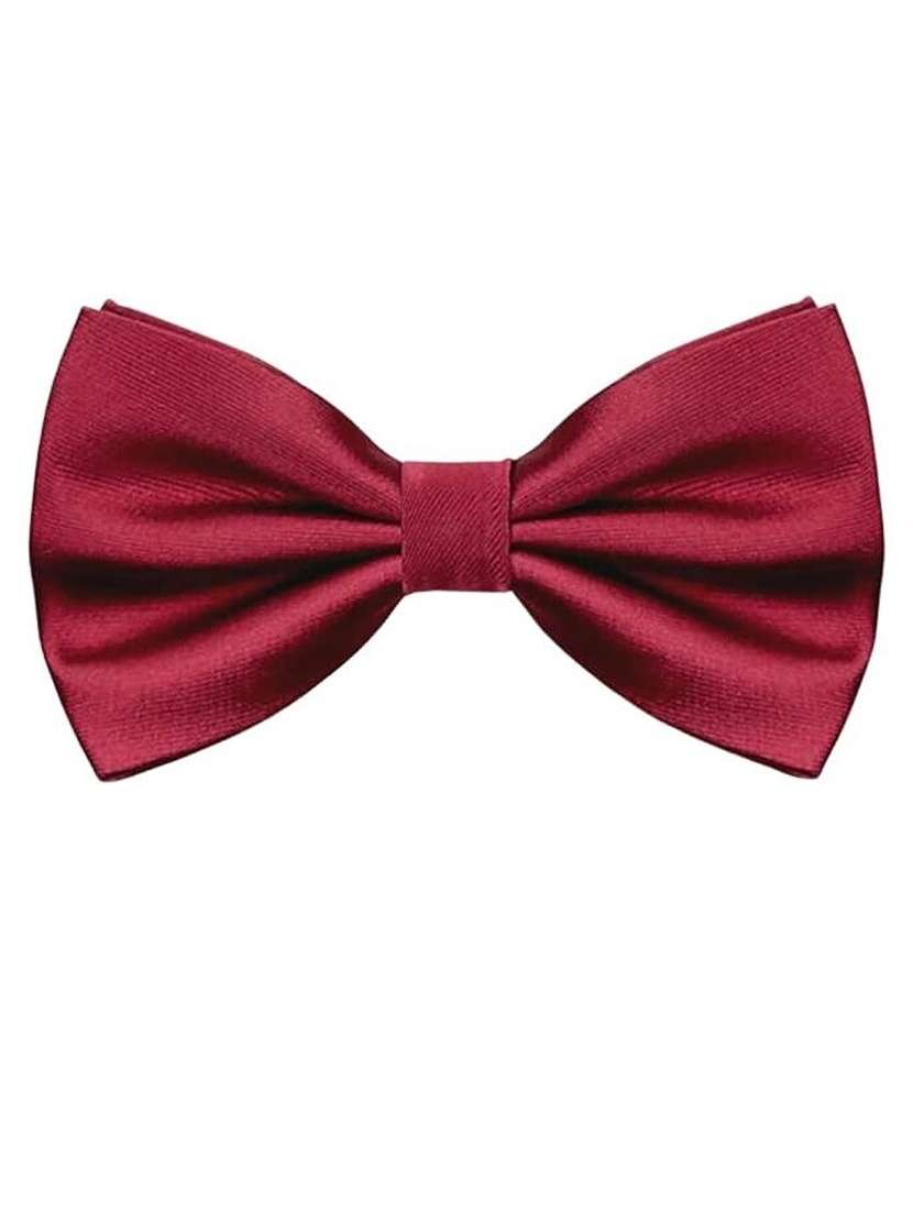 men maroon solid tie - 21511154 - Zoom Image - 0