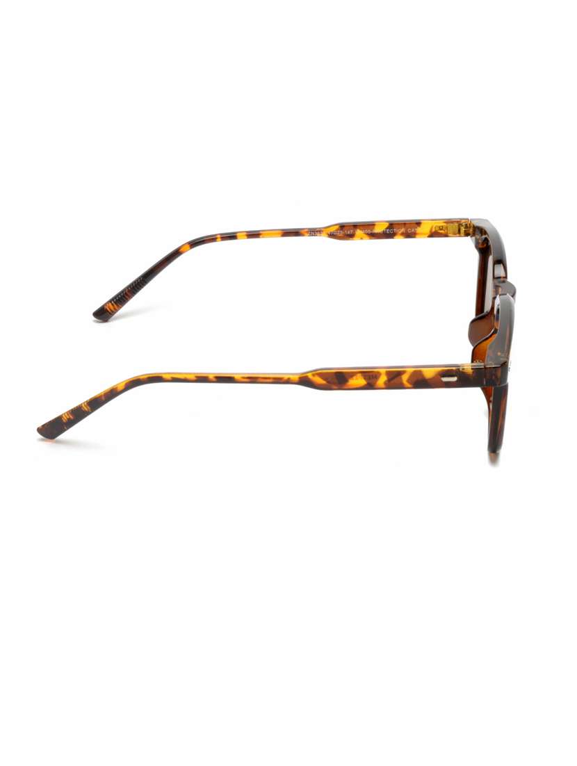 mespee eyewear |tortoise  square full plastic |fashion essentials |branded latest & stylish sunglasses |unisex|large |zn3531-c2 - 21511479 -  Standard Image - 3