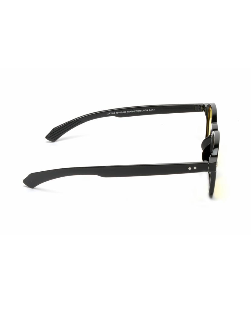 black yellow wayfarer full plastic unisex sunglasses - 21511516 - Standard Image - 3