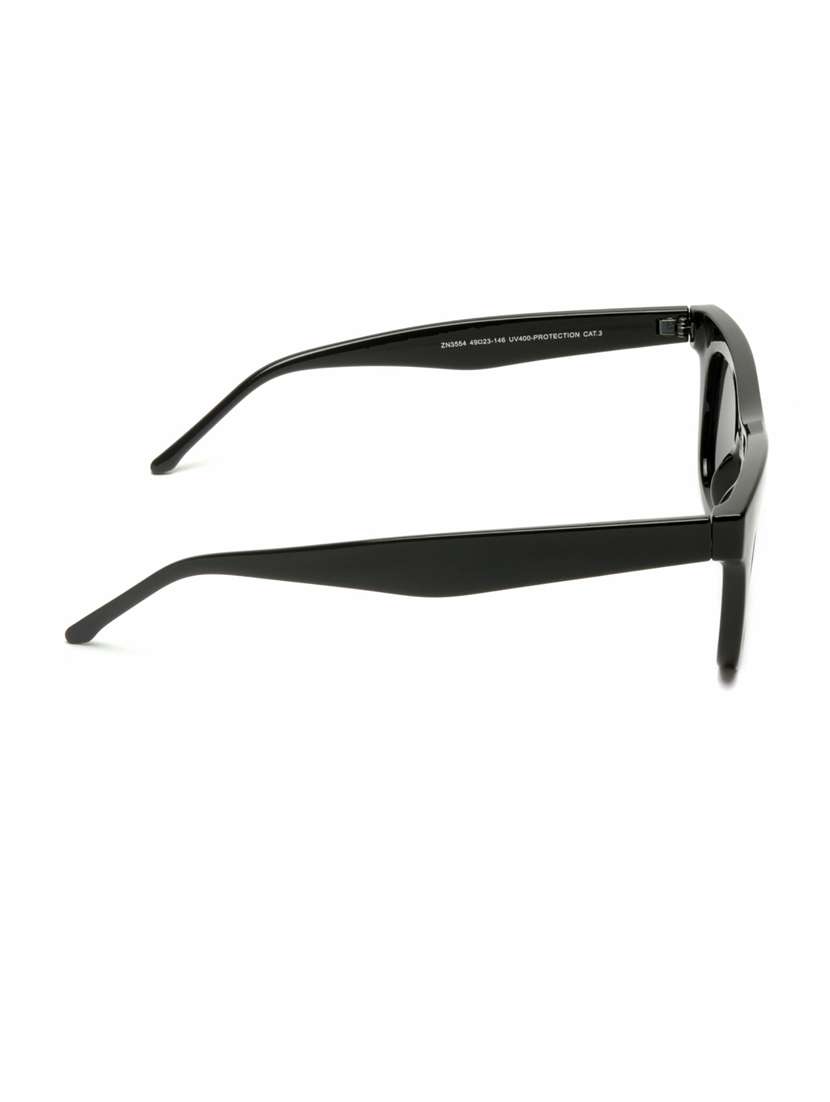 mespee eyewear |black square full plastic |fashion essentials |branded latest & stylish sunglasses |unisex|large |zn3554-c1 - 21511525 -  Standard Image - 3