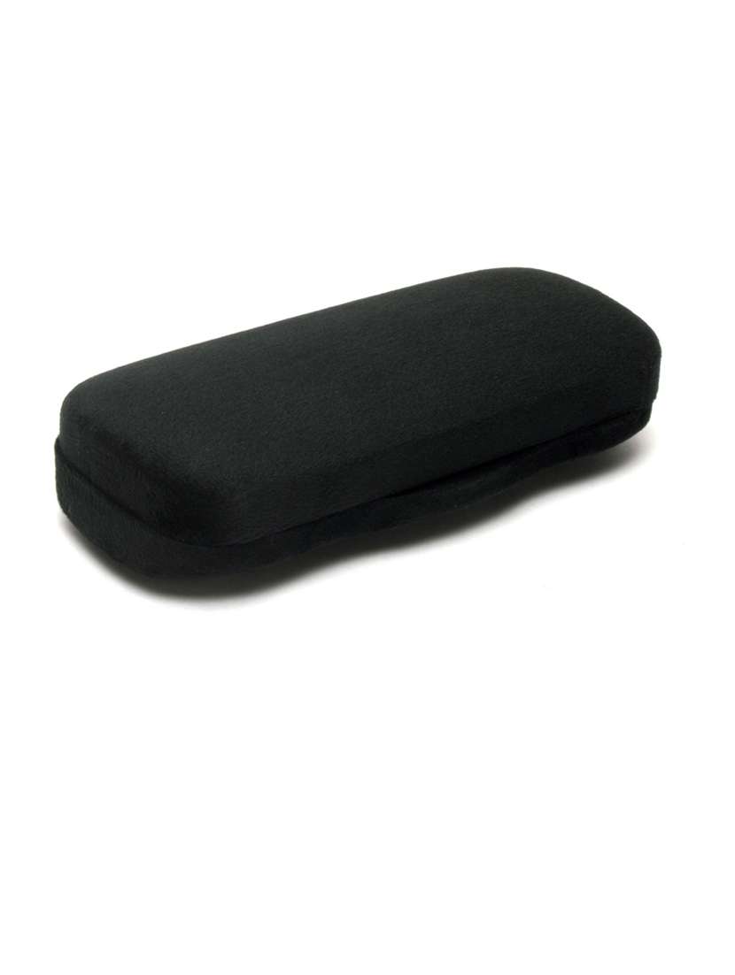 black round full plastic unisex sunglasses - 21511578 - Standard Image - 5