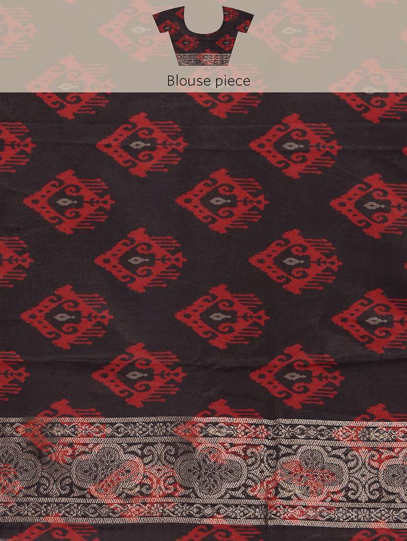 women self-designed bordered saree with blouse - 21511668 -  Standard Image - 5