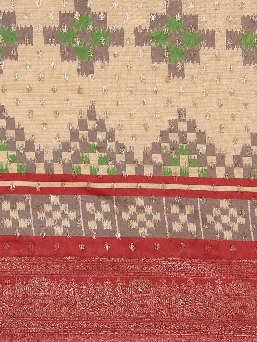 women self-designed bordered saree with blouse - 21511675 -  Standard Image - 5