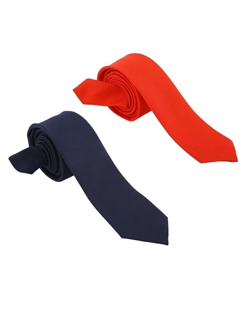men pack of 2 plain ties - 21511785 -  Zoom Image - 0