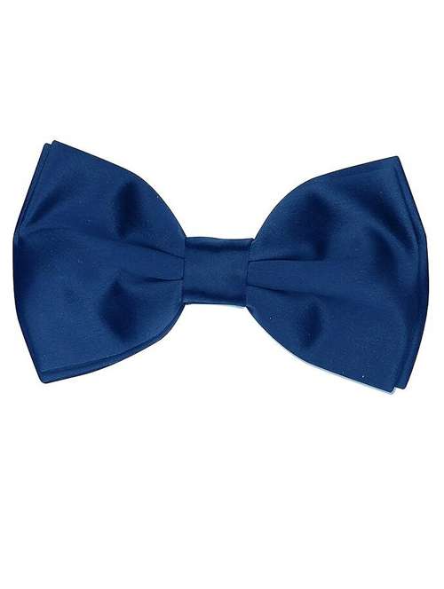men blue plain bow ties - 21511806 - Standard Image - 0