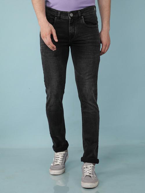 men black plain jeans - 21511941 - Standard Image - 0