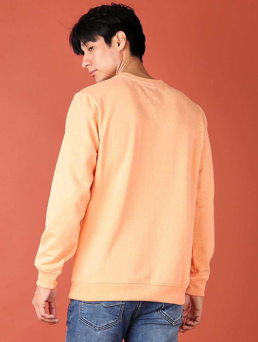 men long sleeve front printed sweatshirt - 21512538 -  Standard Image - 3