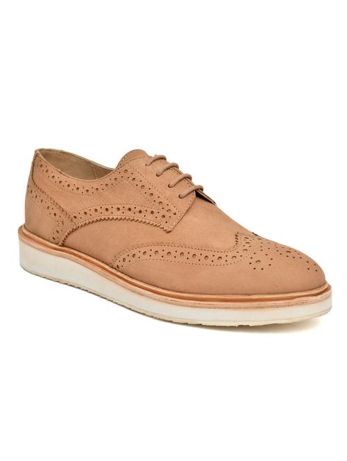 women tan oxfords casual shoes - 21513282 -  Standard Image - 0