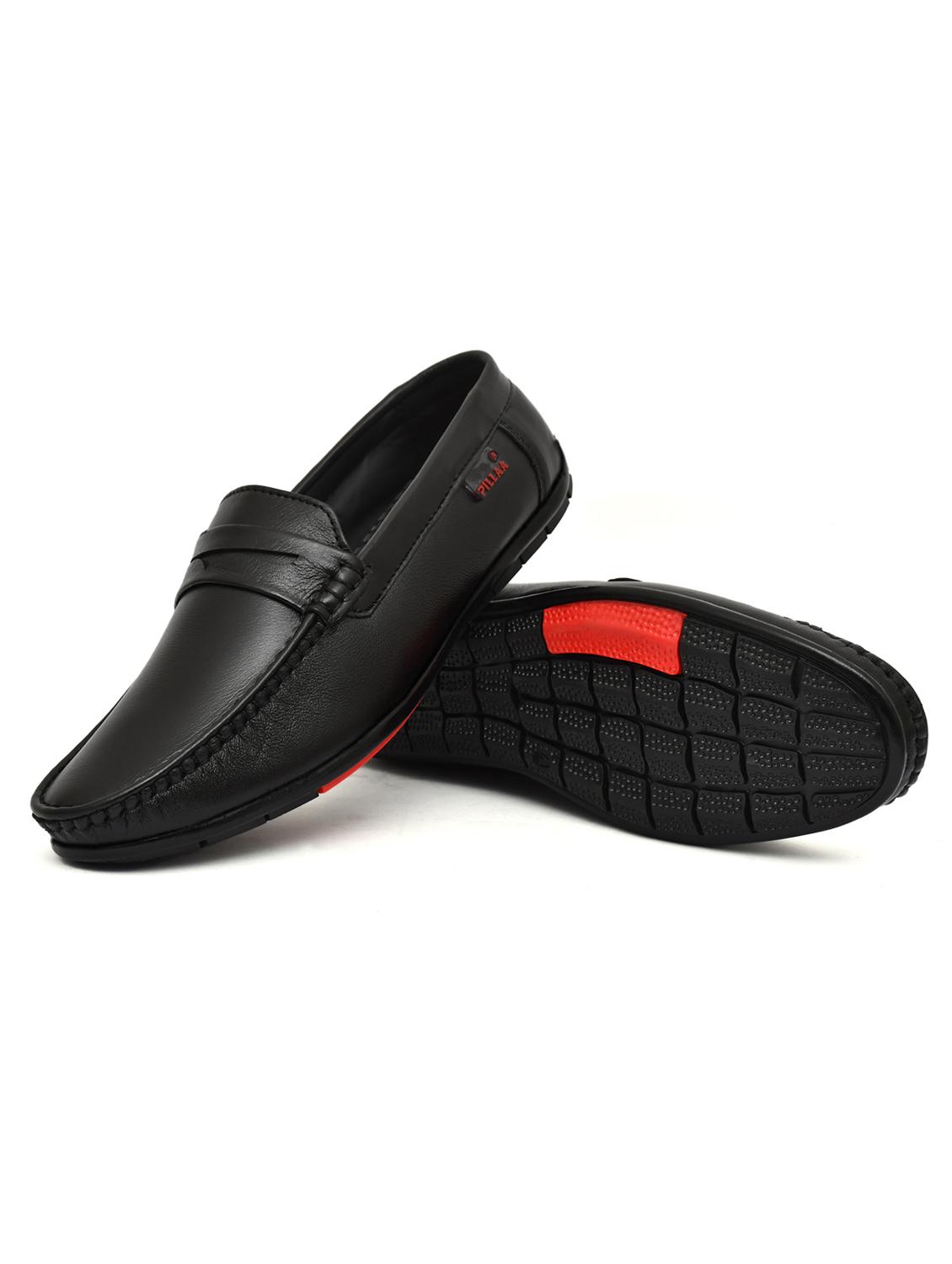men black slip on moccasins - 21513303 - Standard Image - 3