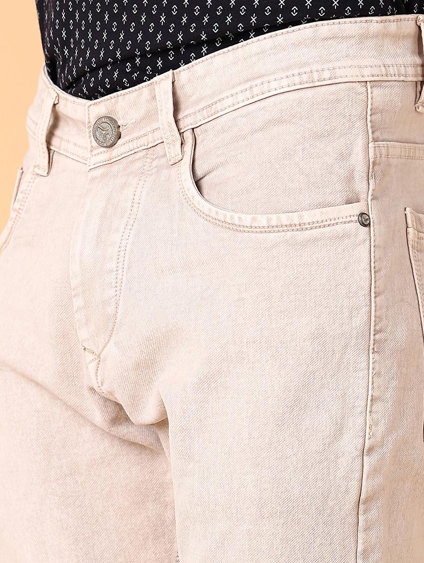 men mid rise slim fit plain jeans - 21513395 - Standard Image - 5