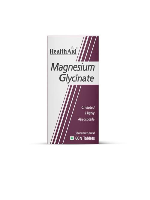 healthaid magnesium glycinate unflavoured 60 tablet(s) - 21513754 - Standard Image - 0