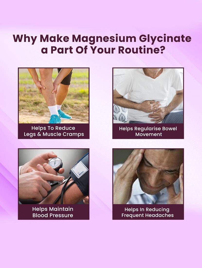 healthaid magnesium glycinate unflavoured 60 tablet(s) - 21513754 - Standard Image - 5