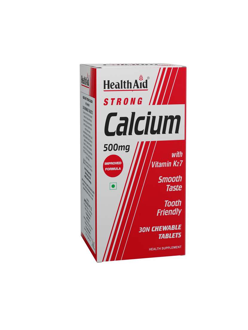 healthaid strong calcium 500mg -30 chewable tablets