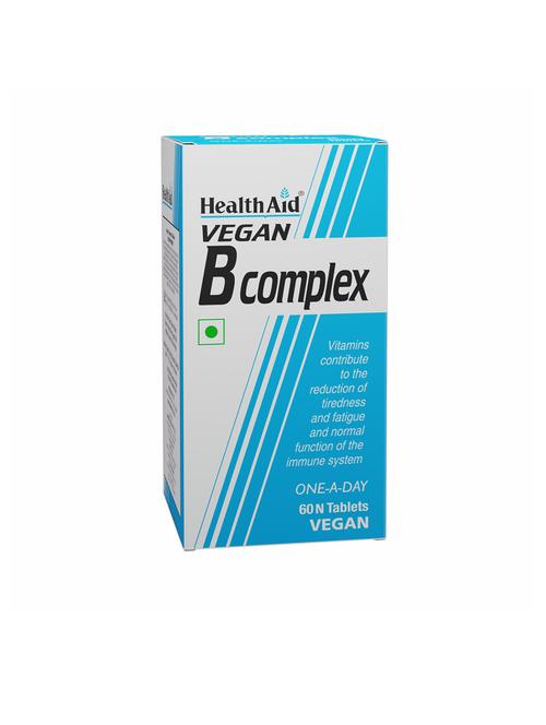 healthaid vegan b complex-60 tablets - 21513810 -  Standard Image - 0