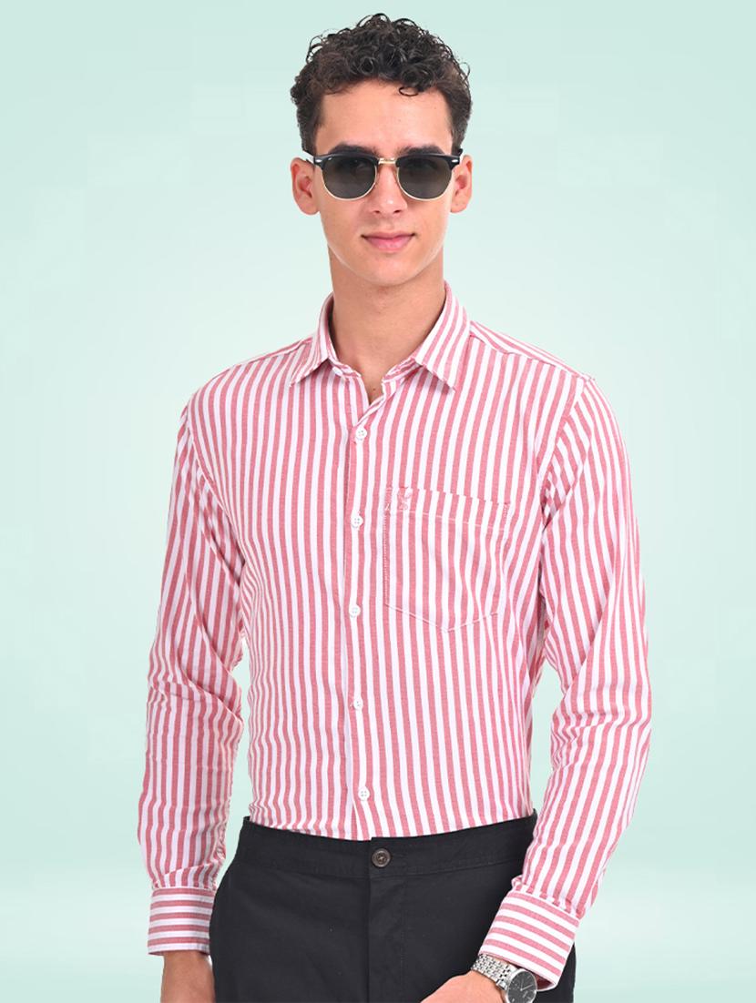 men white cotton casual shirt - 21513818 - Zoom Image - 0