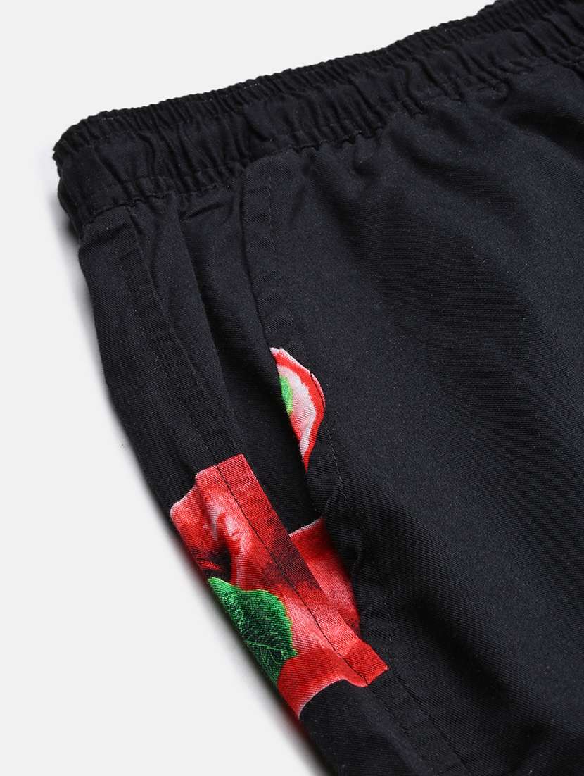 men black printed co-ord set - 21514397 -  Standard Image - 8