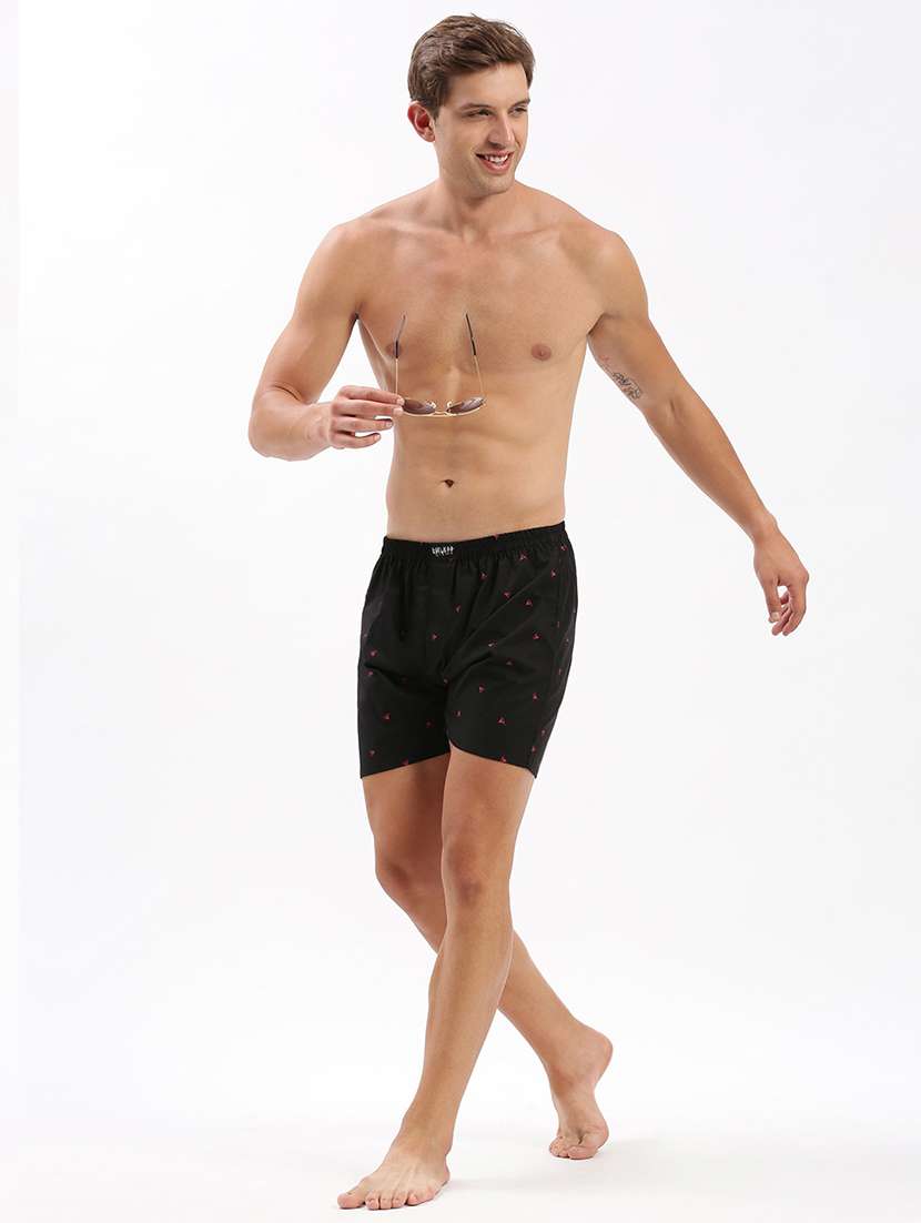 men mid-rise printed boxer - 21514409 -  Standard Image - 3