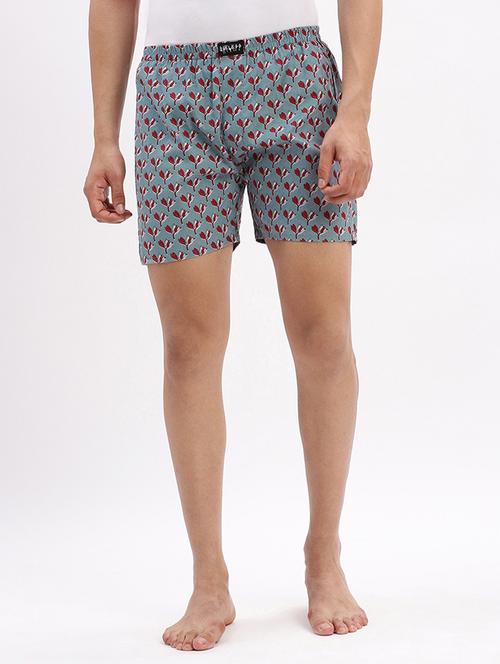 men mid-rise printed boxer - 21514413 - Standard Image - 0