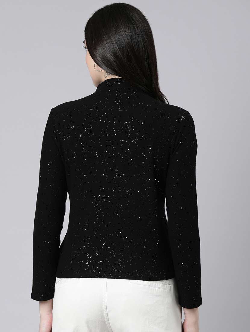 women black self-designed regular top - 21514494 -  Standard Image - 3