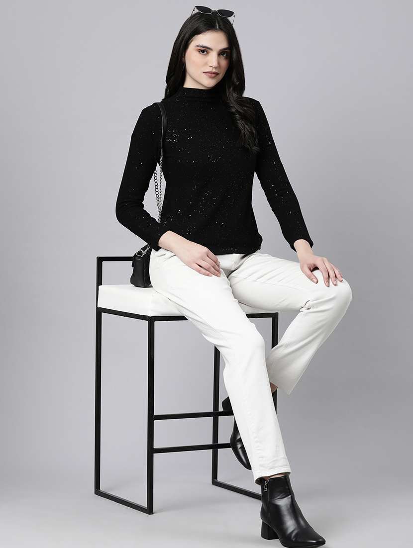 women black self-designed regular top - 21514494 -  Standard Image - 5